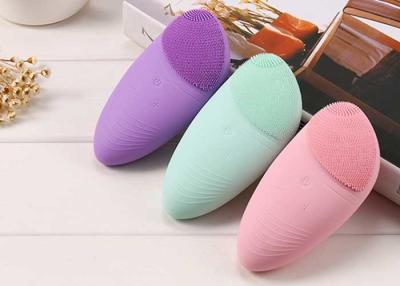 China Electric Facial Cleanser Beauty Care Products Deep Cleaning Silicone Face Brush for sale