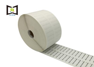 Chine Autocollant adhésif d'impression de papier d'art de 80 GM/M, labels de numéro de série de produits à vendre
