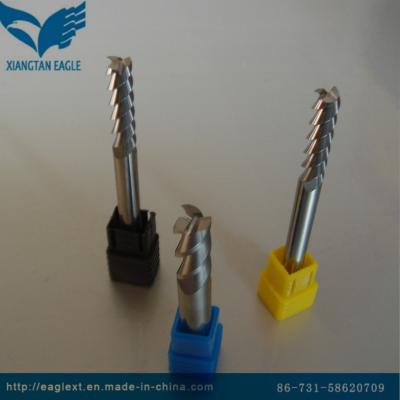 China Solid Carbide 3 Flutes Mill Bits for Aluminium Processing for sale