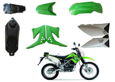China Tampa impermeável do velomotor plástico, serviço do OEM dos jogos da carenagem da motocicleta KLX125 à venda