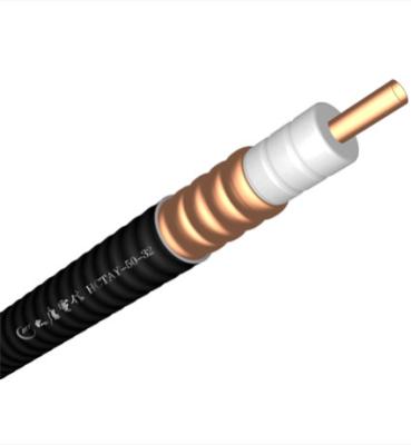 China LZSH Jacket 1-1/4″ Copper Retardant Flexible Coaxial Cable OEM ODM for sale