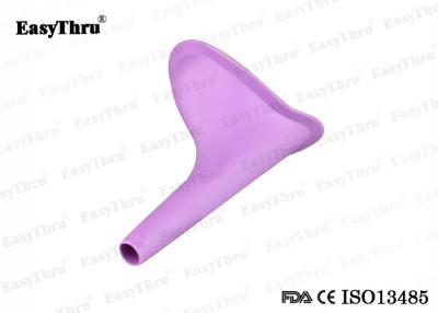 China Potable Female Urine Device Disposable Silicone Plastic For Travel for sale