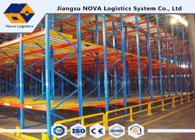 China Orange / Red Cost Effective Gravity Flow System For Production Assembly Line for sale