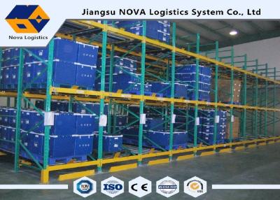 China FIFO Economical Gravity Pallet Racking Power Coating For Vulnerable Goods for sale