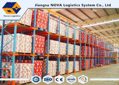 China Channel Type Drive In Racking High Density Storage Racks For Frozen Food Freezers for sale