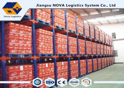 China TUV Heavy Duty Steel Storage Racks Bottom Level For Lowering Structure Costs for sale