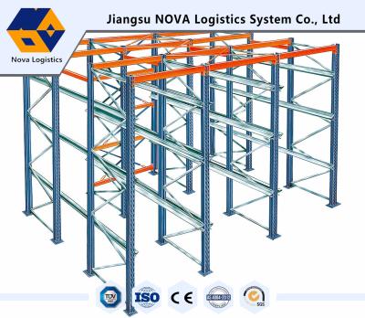 China Workshop Storage Drive In Rack With Powder Coating High Stable for sale