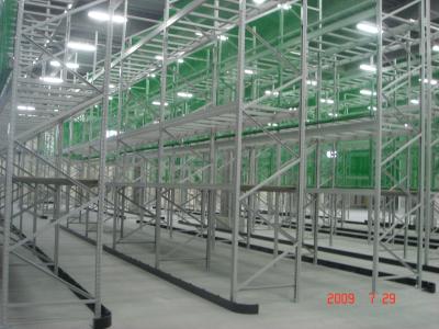 China Q235B Powder Coated 76mm Pitch VNA Pallet Racking for sale
