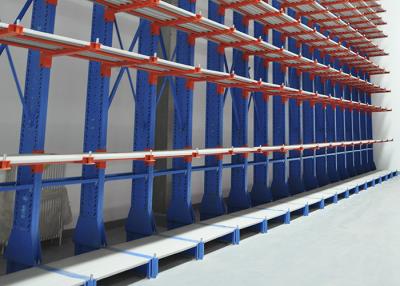 China High Load Capacity Logistics Storage Double Side Cantilever Racking For Cars Pipe for sale