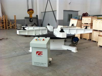China Mechanical Horizontal Rotary Table / Precision Rotary Work Table With 10 Ton Capacity for sale