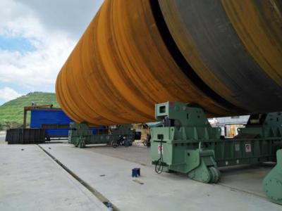 China 2000 tanques resistentes da roda de aço de T que gerenciem Rolls à venda