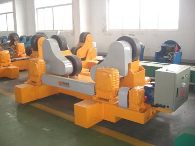 China VFD Control Self Aligned Welding Rotator Wheel Frame With PU Coated for sale