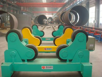 China Automatic Welding Turning Roll / Pipe Rollers PU Wheel For Vessel for sale