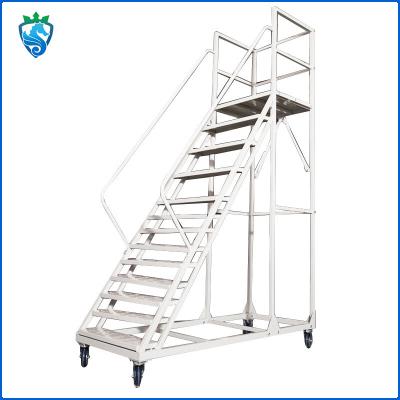 Chine Escalier de marche en aluminium léger de 8 pieds 10 pieds 12 pieds à vendre