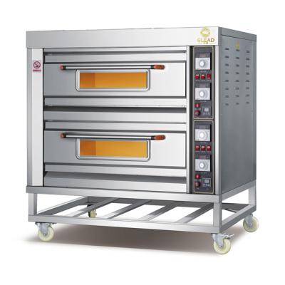 China Commercial 16 Pizza 5 Burner Gas Stove With Guards Saj Wood Painting Liners Speed Oven for sale