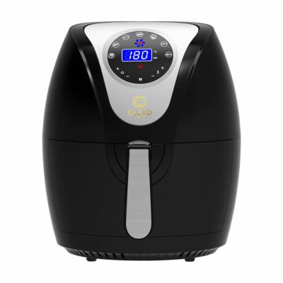 China 1000w 2.3L Kitchen Cooking Equipment SS Air Fryer for sale