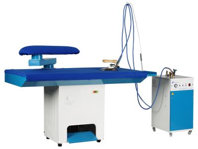 China Laundry Commercial Hotel Equipment Suction Ironing Board Steam Ironing Machine for sale