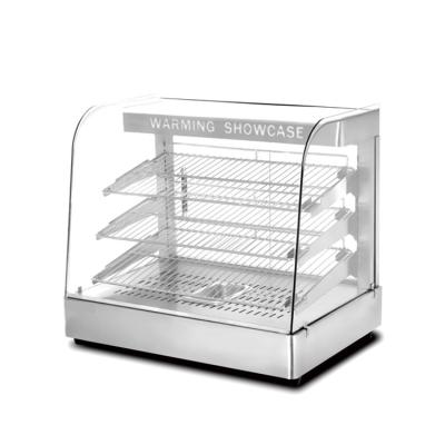 China Streamline Restaurant Cooking Equipment Commercial Food Warmer Display Case for sale
