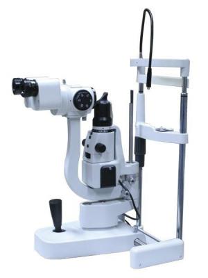 China Ampliación galilea del tambor del paso del microscopio de lámpara de raja del estereoscopio cinco (puede estar con Applanation Tonometer) en venta