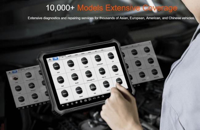 OTOFIX D1 Plus Professional Diagnostic Tool 36+ Service Functions Read/Erase Codes View Live Data Active Test