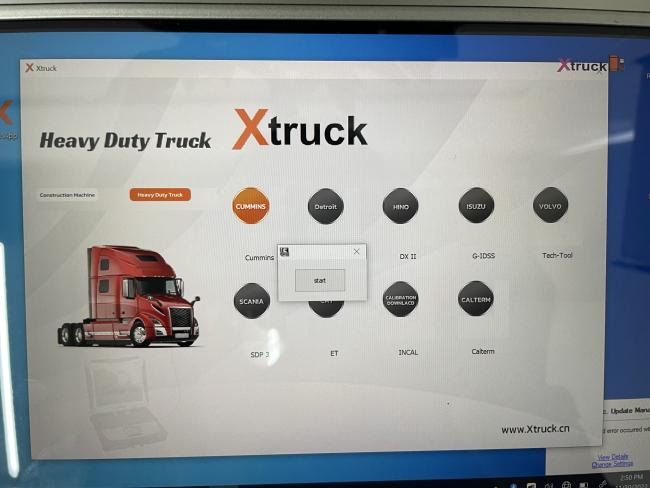 Truck OBD2 Scanner Adapter Multi Brand Diagnostic Tool Xtruck HDD Y009 with FZG1 Tab 6