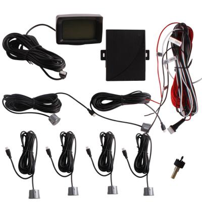 China Car Electronics Products 5w Digital Tube Colorful Lcd With 6 Sensors Parking Sensor for sale
