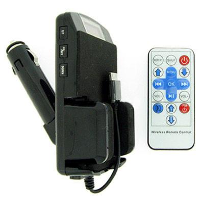 China FM Transmitter + Car Charger + Remote for iPhone 4S 4 4G 3GS 3G 2G iPod Touch for sale