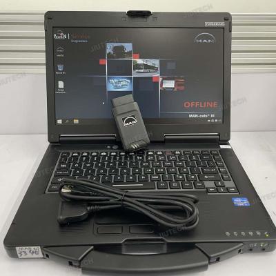 Chine Cf53 ordinateur portable complet avec carte à puce camion lourd t427 pk t200 chats 3 mantis manwis t427 (wdi-2) diagnostic sans fil à vendre