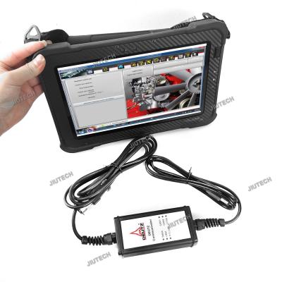 China Ready to use Xplore Tablet +For Deutz Communicator OBD Adapter with SerDia Software For SerDia 2010 diagnostic en venta
