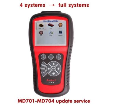 Chine Service de mise à jour de lecteur de code d'Autel MD701/MD702/MD703/MD704 pour de pleins systèmes à vendre