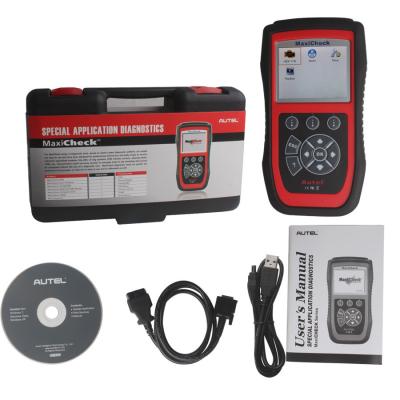 China Autel MaxiCheck Airbag Autel Diagnostic Tools , ABS SRS Light Service Reset Tool for sale