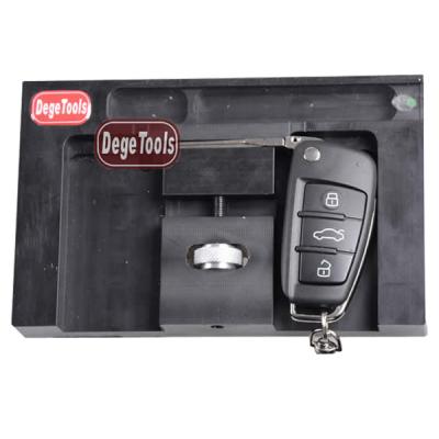 China Car Lock Decoder DegeTools Flip Key Pin Remover Jig with vehicle keys for sale