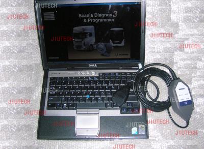 China D630 Loptop + Scania Vci2 + Scania Sops Scania Diagnos & Programmer for sale