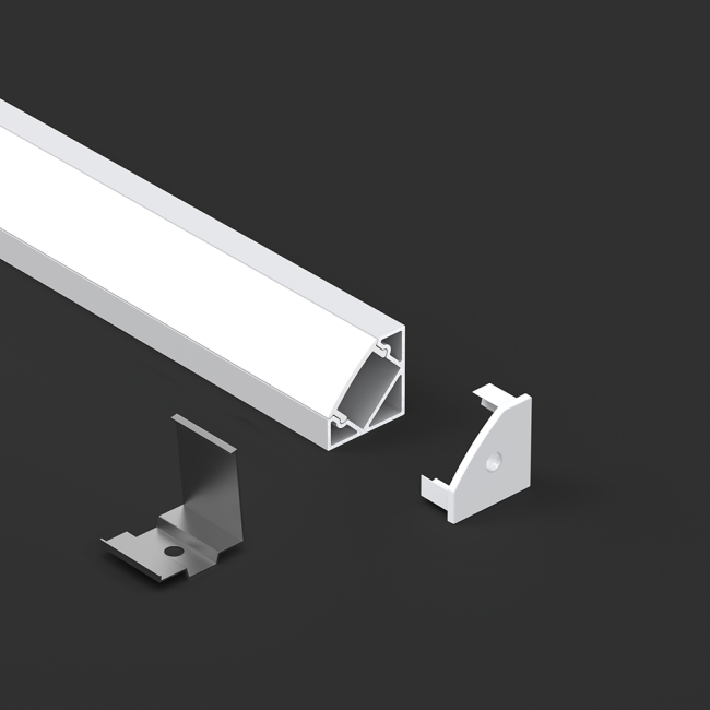 Cross-section diagram of LED aluminum profile