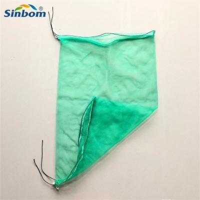 China Industrial Protect Anti Dust HDPE Monofilament Mono Date Palm Tree Covering Mesh Bag 80*100cm for sale