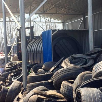 China China Manufacturer 5-20T/D Automatic Waste Tire Recycling Pyrolysis To Oil Plant for sale