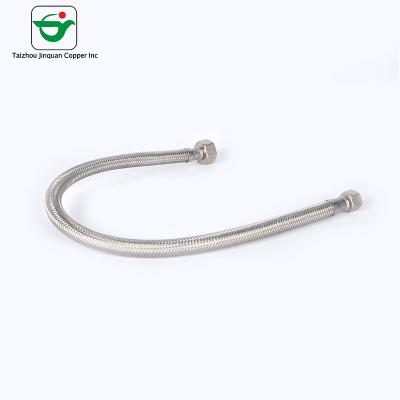 China Anti Torsion 10 Bar 24 Inch Braided Stainless Hose for sale