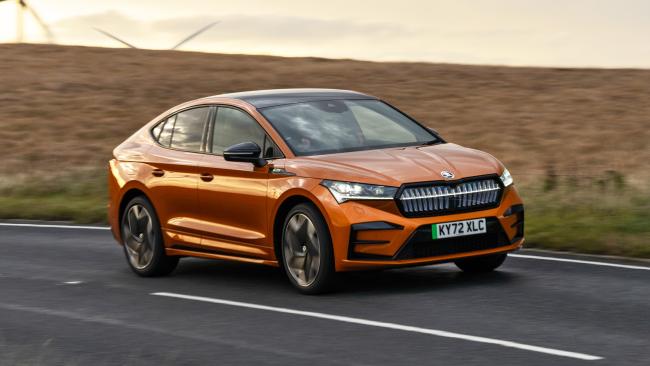 Skoda Enyaq Coupe iV vRS front