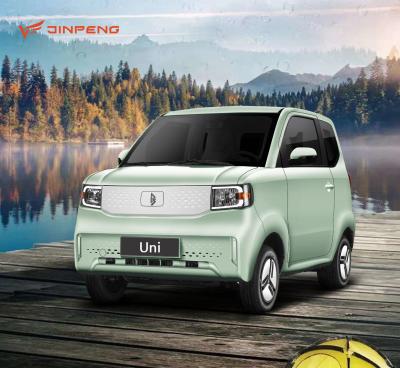 China Jinpeng Mini EV Cars Two Doors Electric Four Wheel Car High Speed 100km/h for sale
