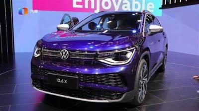 China Longa distância dos carros elétricos 617km da VW ID6X veículos elétricos puros 160km/h de SUV da grande à venda