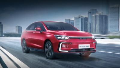 Китай BAIC электрическое SUV подержанный Пекин EU5 плюс R600 использовало левые автомобили ручного привода продается