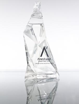 China Vacío parcial Metalization del ODM de Anastasia Crystal Cut Glass Decanter Whiskey Borbón en venta