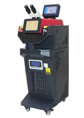 China Máquina de solda de pontos a laser de joalheria de monitoramento 8-CCD com refrigerador de água incorporado à venda