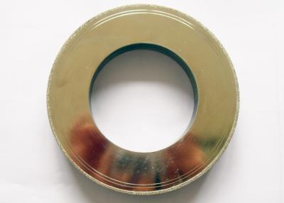 中国 緑のダイヤモンドの切断の車輪、取り替えられたダイヤモンドによって塗られる粉砕車輪 販売のため