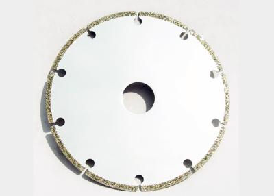 China 8 Inch Silver Color  For Cutting Graphite Electroplated Diamond Saw Blade Disc for sale