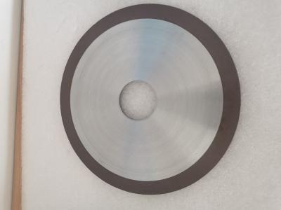 China Resin Bond Diamond CBN Cutting Wheel For Carbide Tungsten Magnetic Glass Quartz for sale