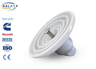 China Ansi Porcelain Transmission Line Insulators , Electrical Disk Insulator for sale