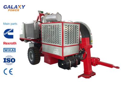 China GL2x40 Electric Wire Pulling Equipment Hydraulic Tensioner With Cummins Engine for sale