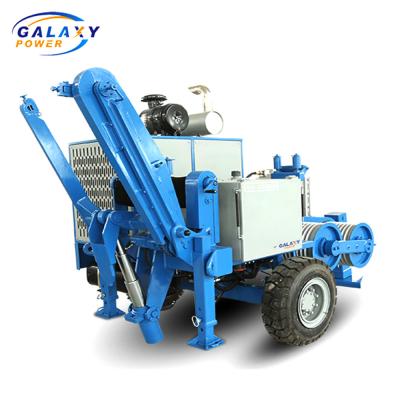 China 220kN Transmission Line Equipment Hydraulic Puller Diesel 77kw 103hp for sale