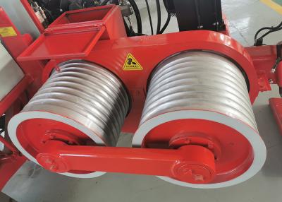 China cable eléctrico 180kN de 750m m que tira de la máquina del torno con el motor 325hp en venta